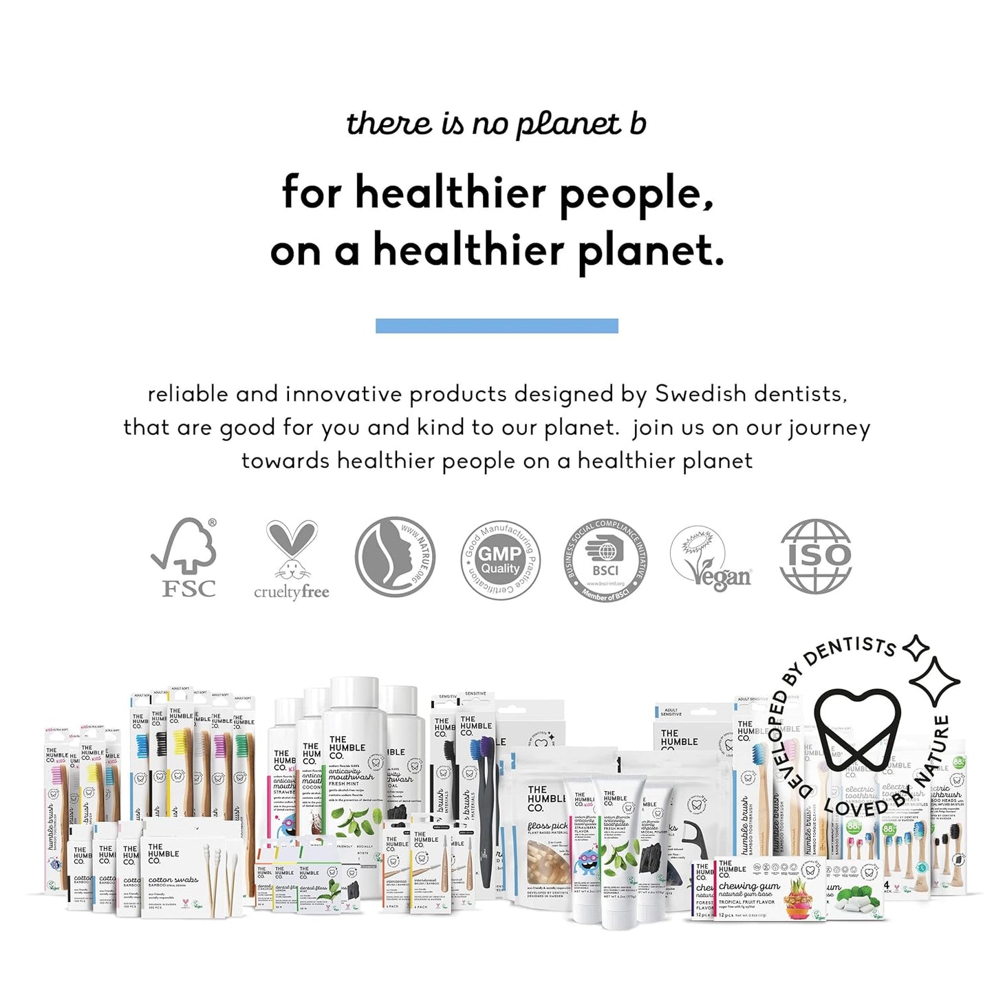 Mint Floss Picks 50pack - Humble Brush - Floss Picks - Eco Natural Products