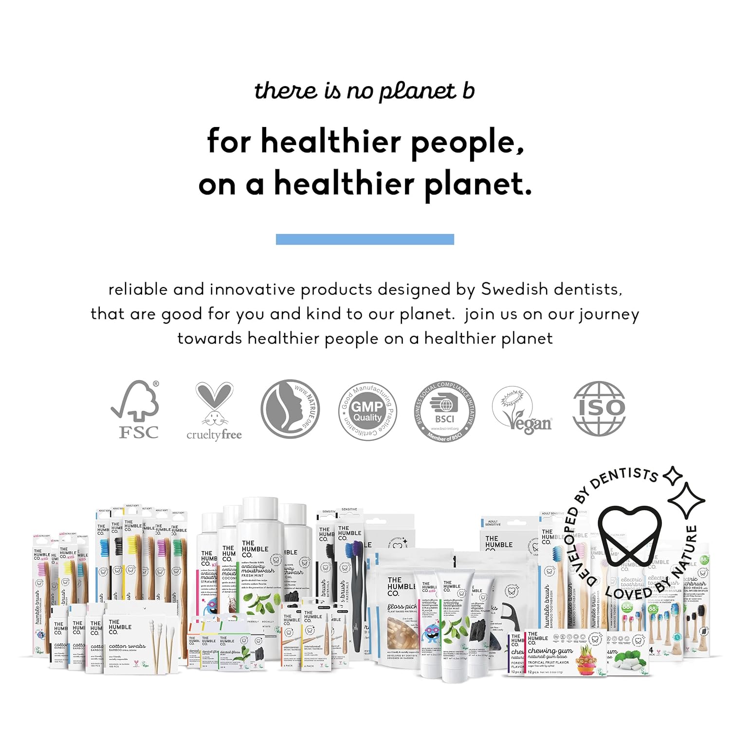 Mint Floss Picks 50pack - Humble Brush - Floss Picks - Eco Natural Products