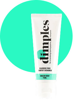Dimples Mint Hydroxyapatite Toothpaste — product shot
