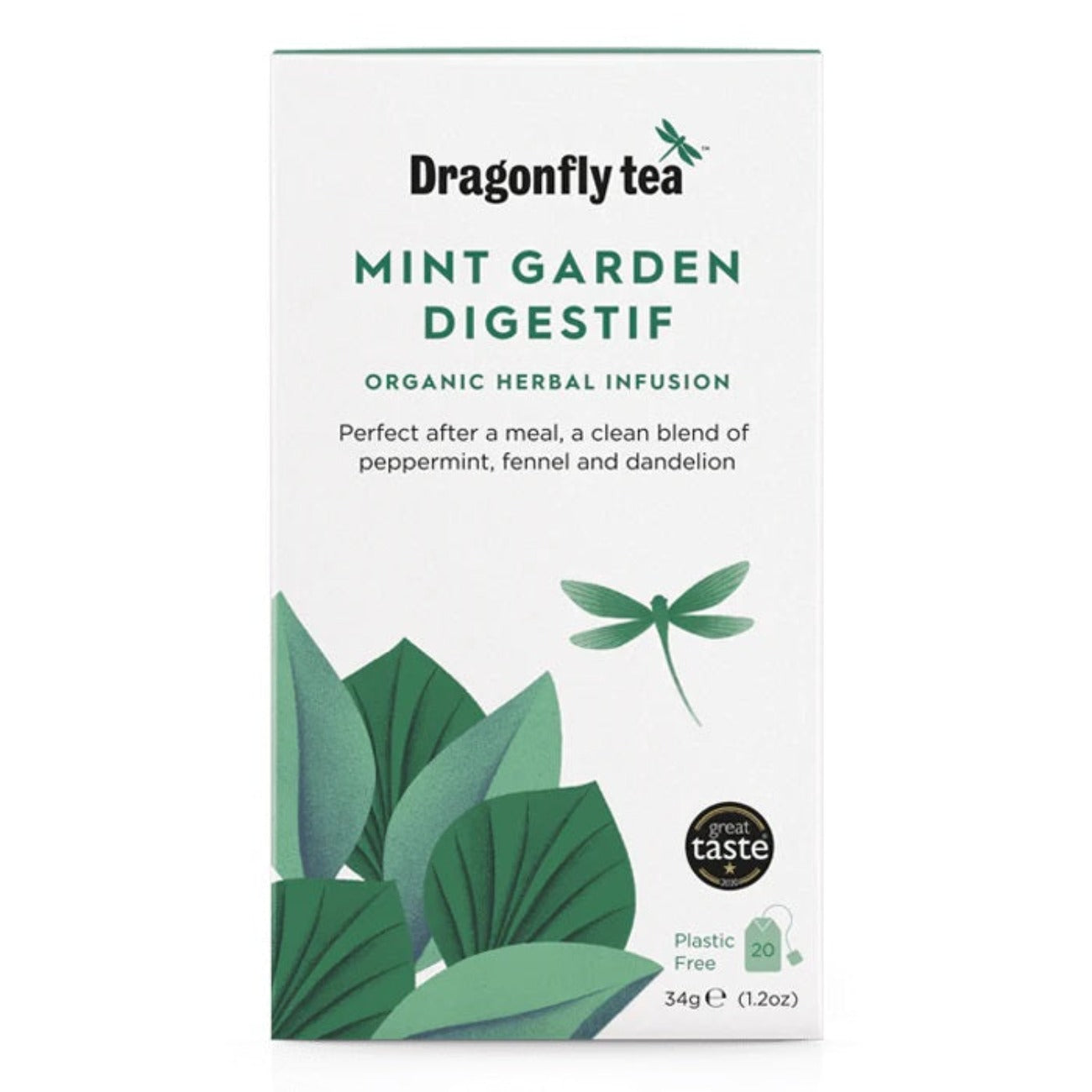 Organic Mint Garden Digestif Herbal Infusion 20 bags