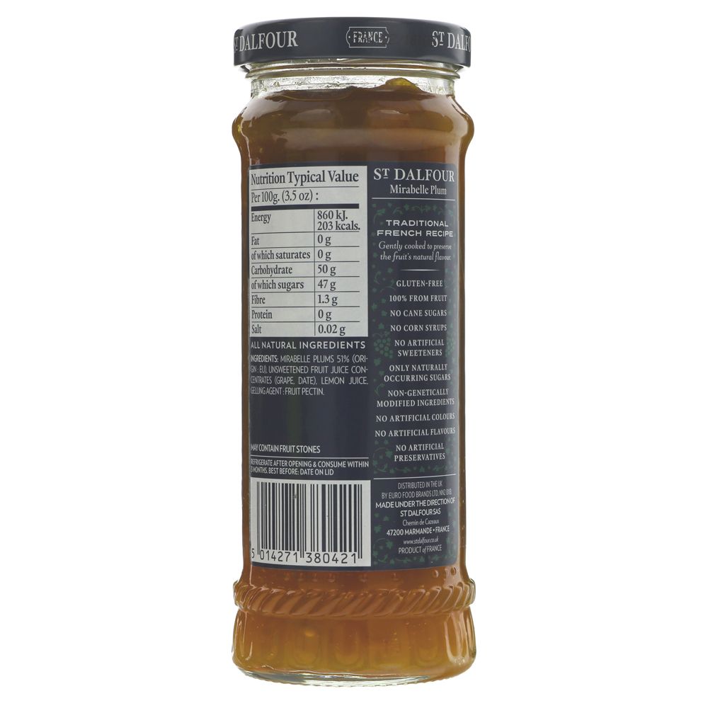 Mirabelle Plum Fruit Spread 284g - St Dalfour - Fruit Spreads - Eco Natural Products