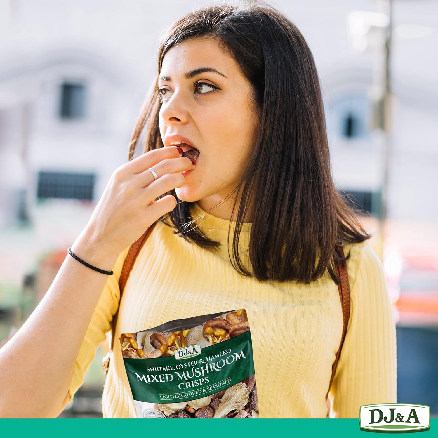 Mixed Mushroom Crisps 30g - DJ & A - Chips - Eco Natural Products