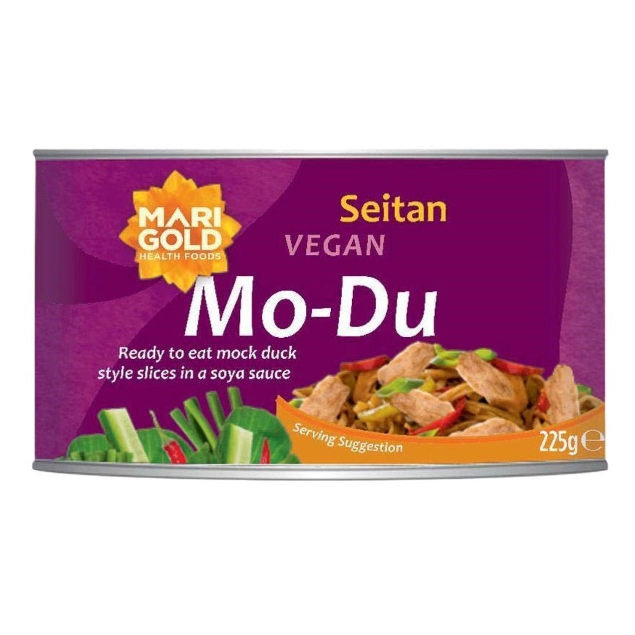 Mo - Du Braised Seitan Slices 225g - Marigold - Meat Alternative - Eco Natural Products