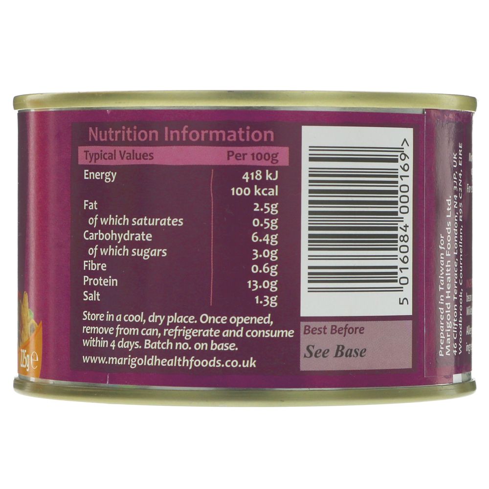 Mo - Du Braised Seitan Slices 225g - Marigold - Meat Alternative - Eco Natural Products