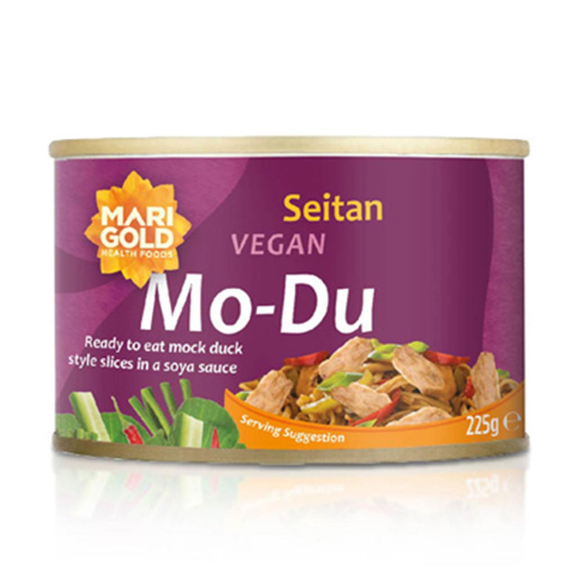 Mo - Du Braised Seitan Slices 225g - Marigold - Meat Alternative - Marigold