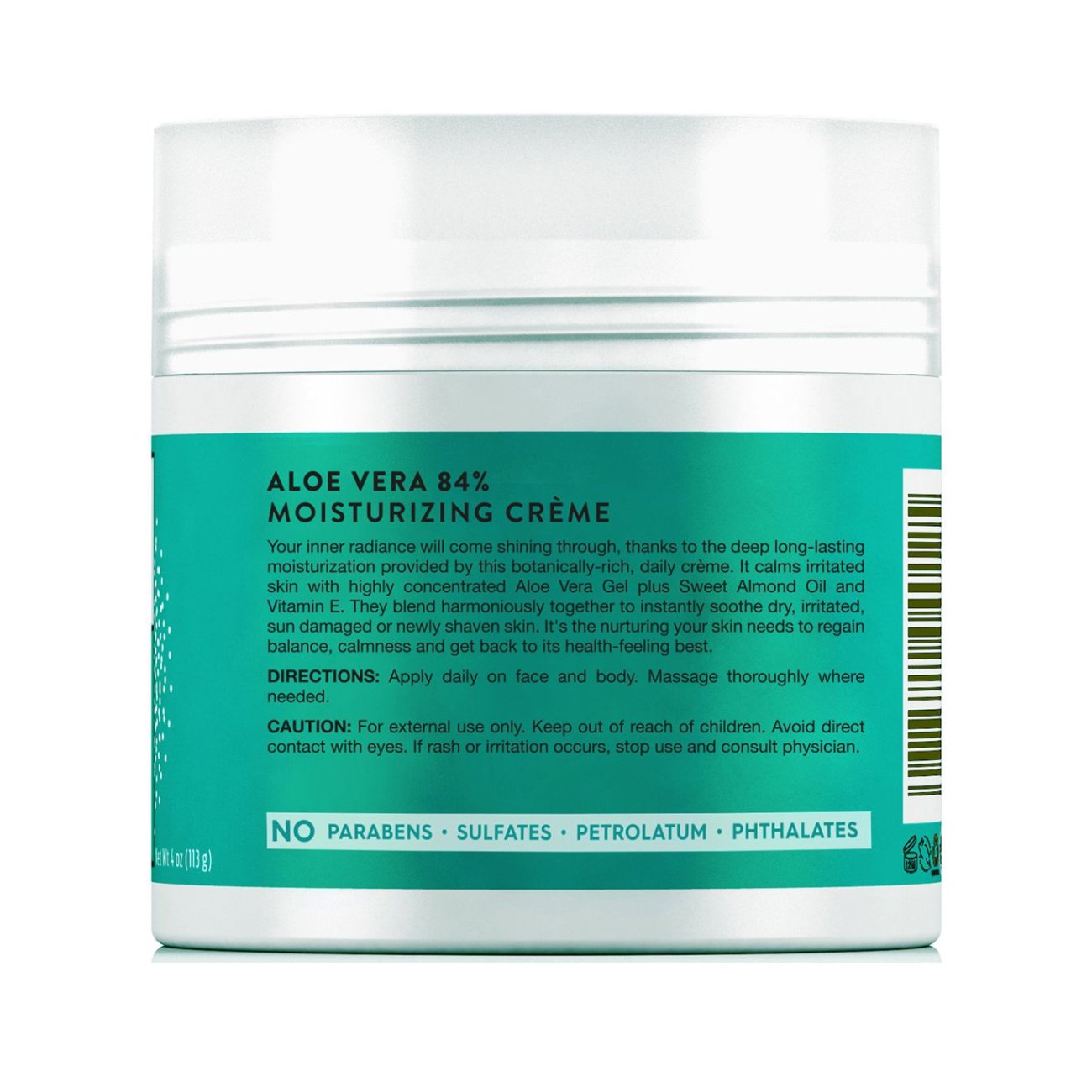 Moisturising Cream Aloe Vera 113g - Jason - Face And Body Cream - Eco Natural Products