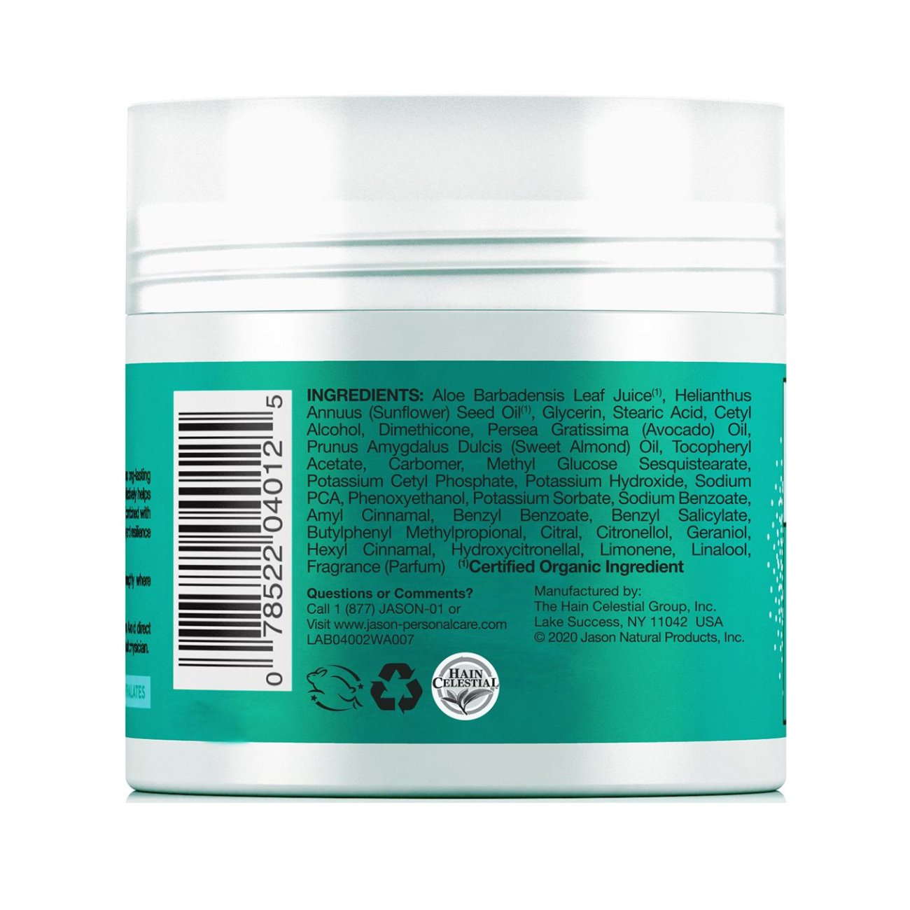 Moisturising Cream Aloe Vera 113g - Jason - Face And Body Cream - Eco Natural Products