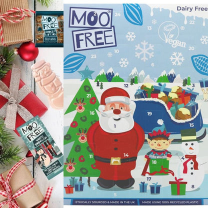 Moo Free White Chocolate Alternative Advent Calendar 70g BBE 30.06.2025 - Moo Free - Advent calendar - Moo Free