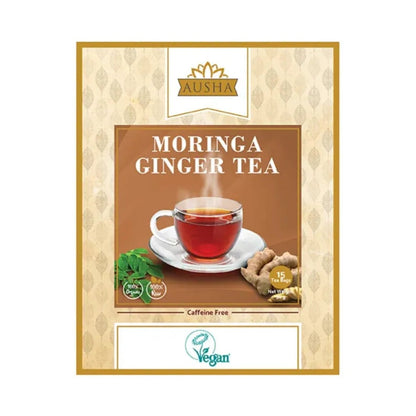 Moringa Ginger Infusion Tea 20 Bags - Ausha - Teas - Ausha