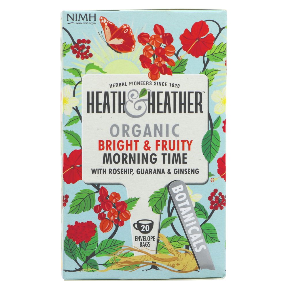 Morning Time Botanical Infusion 20 Bags - Eco Natural Products - Heath & Heather - Infusion