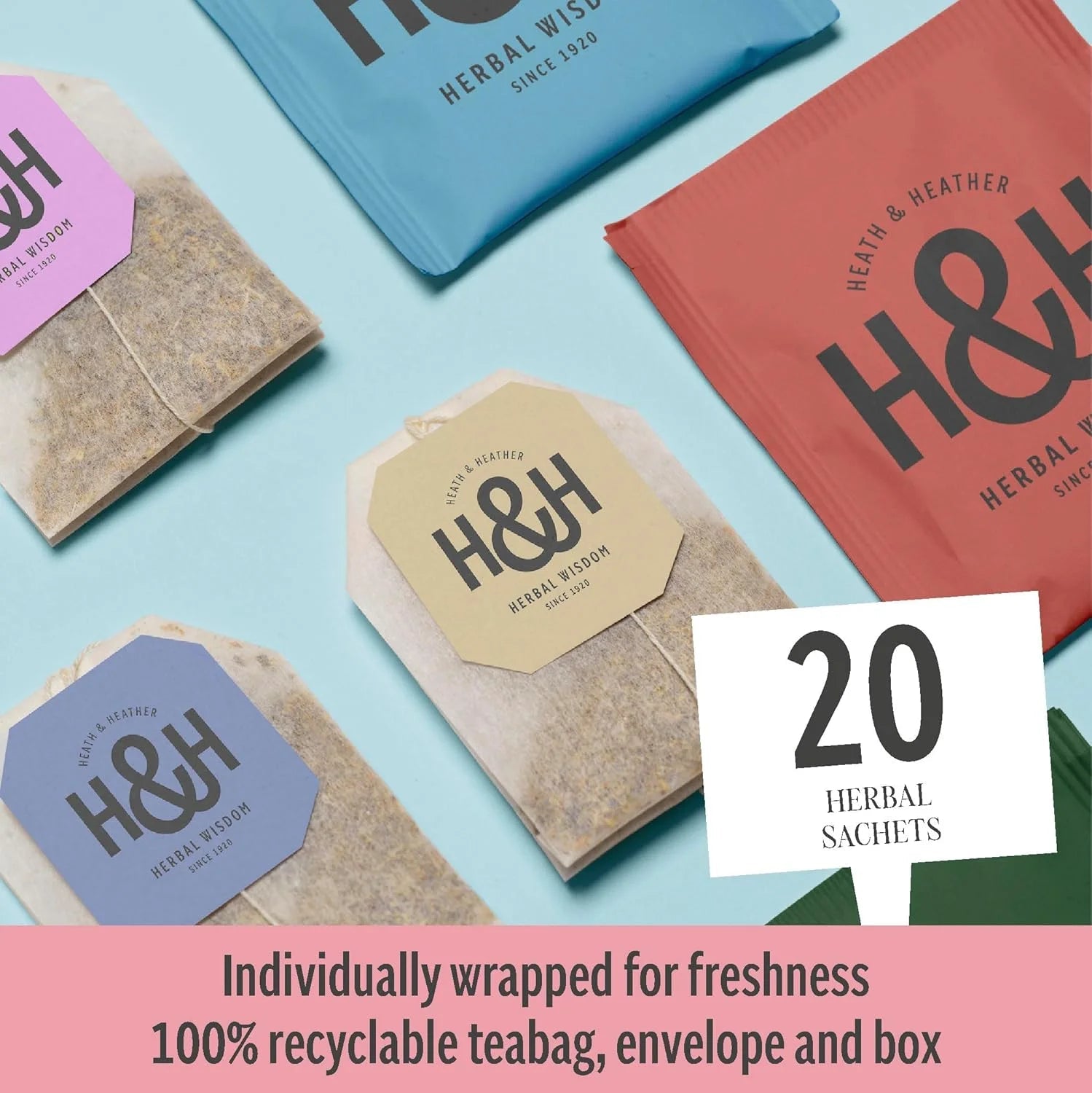 Morning Time Botanical Infusion 20 Bags - Heath & Heather - Infusions - Heath & Heather