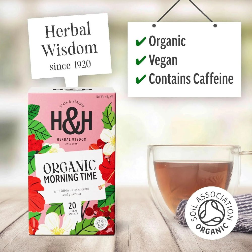 Morning Time Botanical Infusion 20 Bags - Heath & Heather - Infusions - Heath & Heather