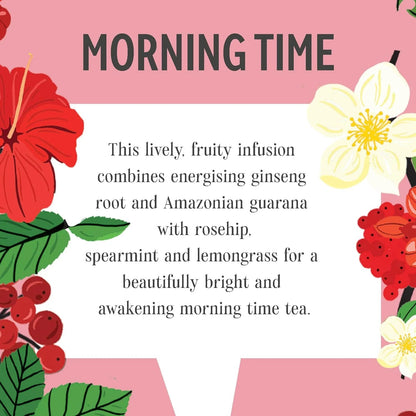 Morning Time Botanical Infusion 20 Bags - Heath & Heather - Infusions - Heath & Heather
