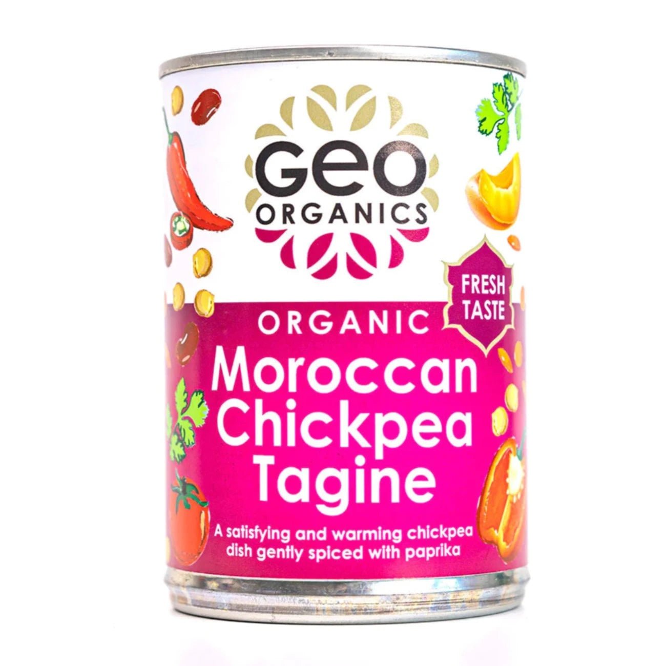 Moroccan Chickpea Tagine 400g - Eco Natural Products - Geo Organics - Tagine