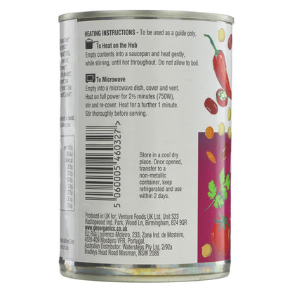 Moroccan Chickpea Tagine 400g - Geo Organics - Prepared Meals & Entrées - Eco Natural Products