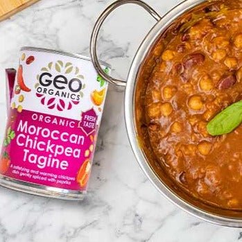 Moroccan Chickpea Tagine 400g - Eco Natural Products - Geo Organics - Tagine