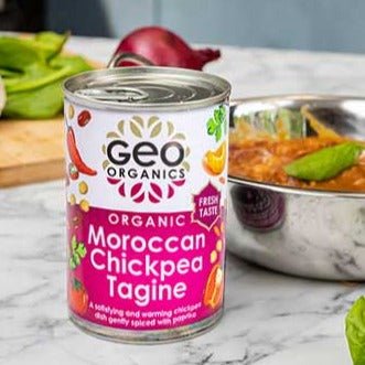 Moroccan Chickpea Tagine 400g - Eco Natural Products - Geo Organics - Tagine