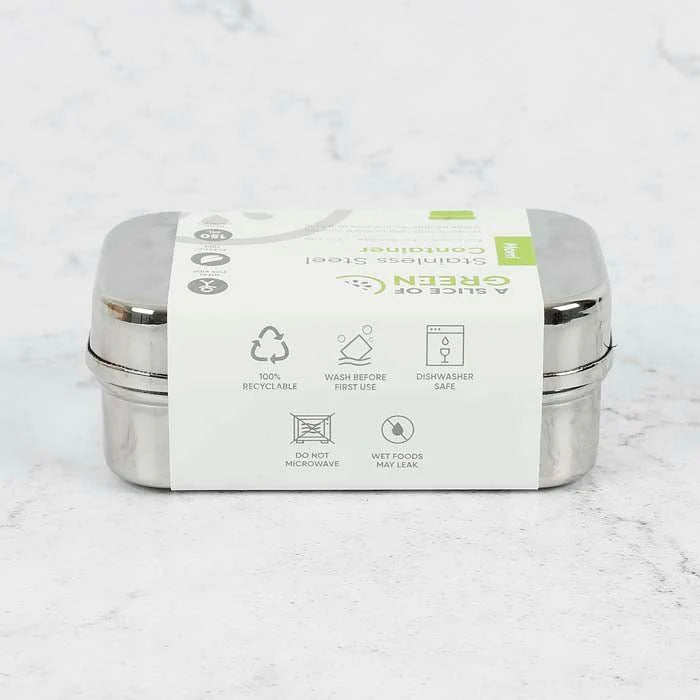 Morri Container — compact snack pot, BPA-free, dishwasher safe back packaging
