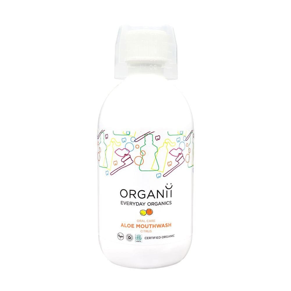 Mouthwash Aloe & Citrus 500ml - Organii - Mouthwash - Eco Natural Products