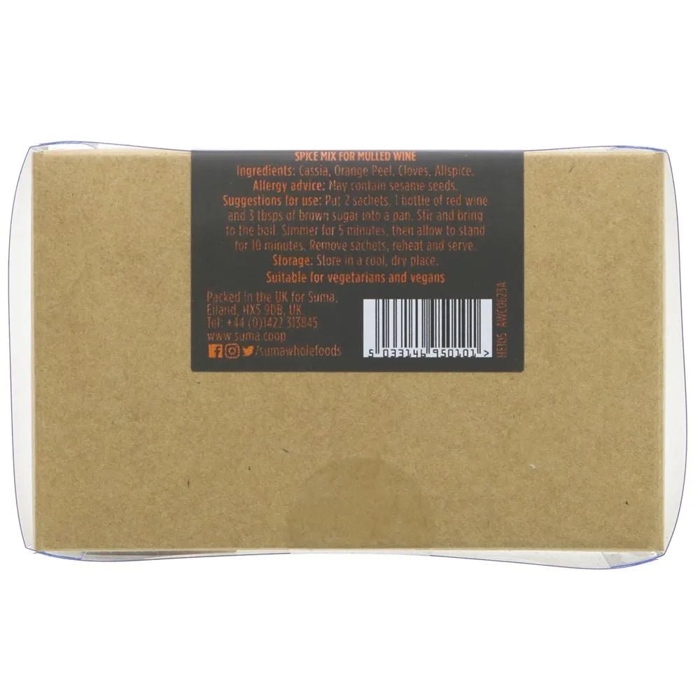 Mulled Wine Spices 25g - Suma - Herbs & Spices - Suma