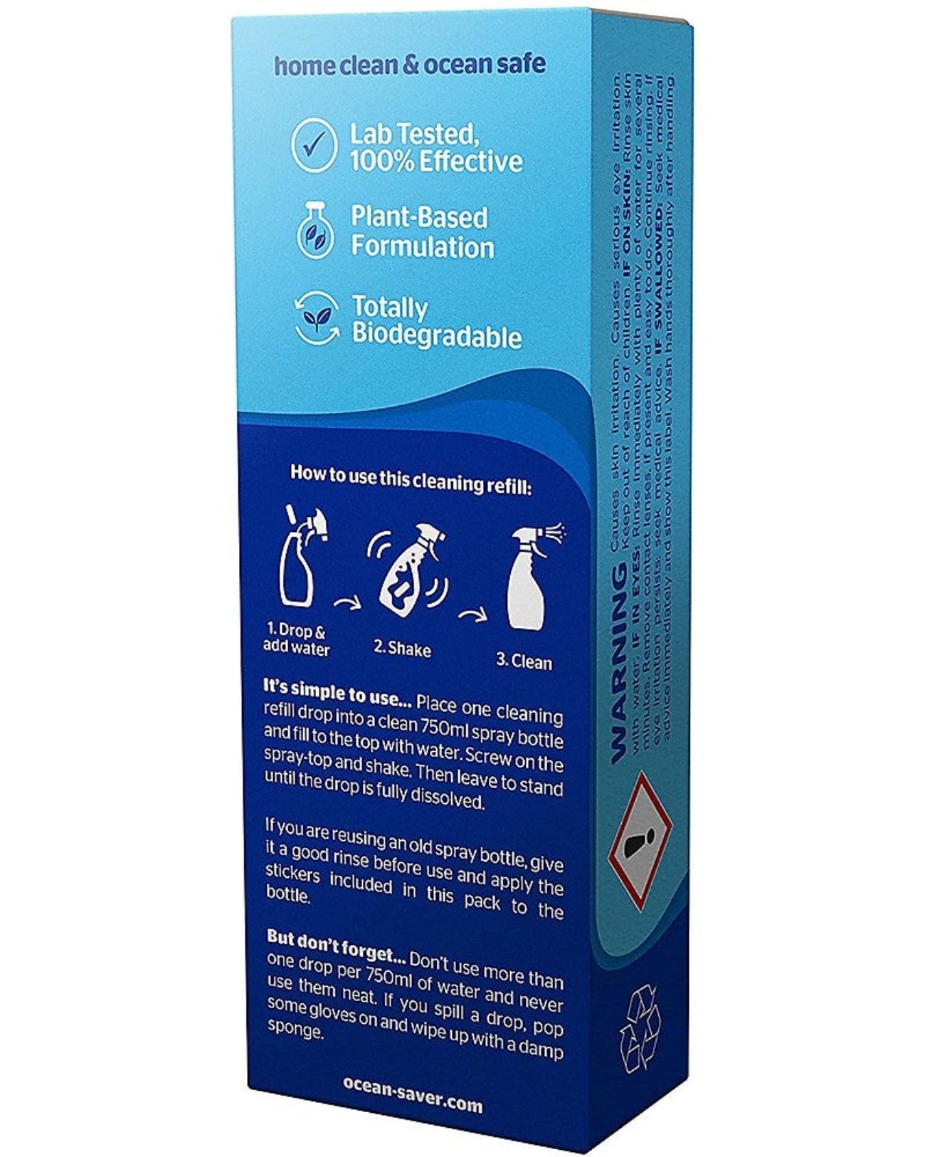 Multipurpose Lavender Refill Drop 750ml - OceanSaver - Household Cleaner - Eco Natural Products