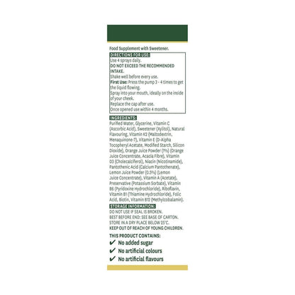 Multivitamin Oral Spray 30ml BBE 31.12.2025 - Natures Aid - Natures Aid