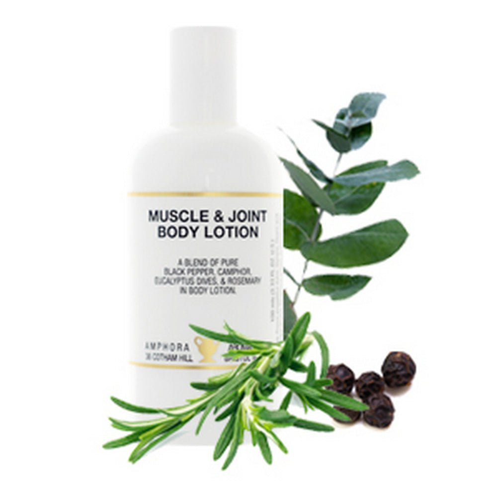 Muscle and Joint Body Lotion Paraben Free 100ml - Eco Natural Products - Amphora Aromatics - Body Lotion