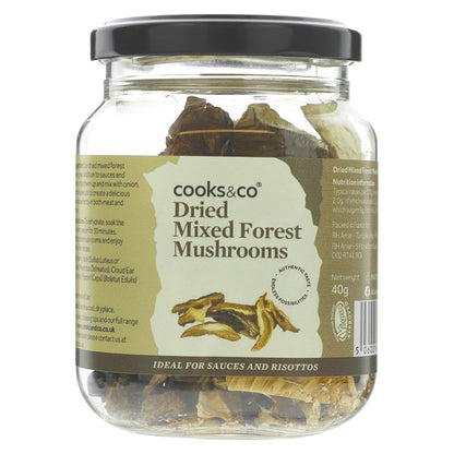 Mushroom Mixed Forest 40g - Cooks & Co - Dried Vegetables - Eco Natural Products