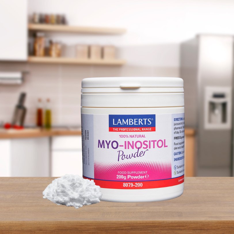 Myo - Inositol Powder 200g - Lamberts - Food Supplement - Eco Natural Products