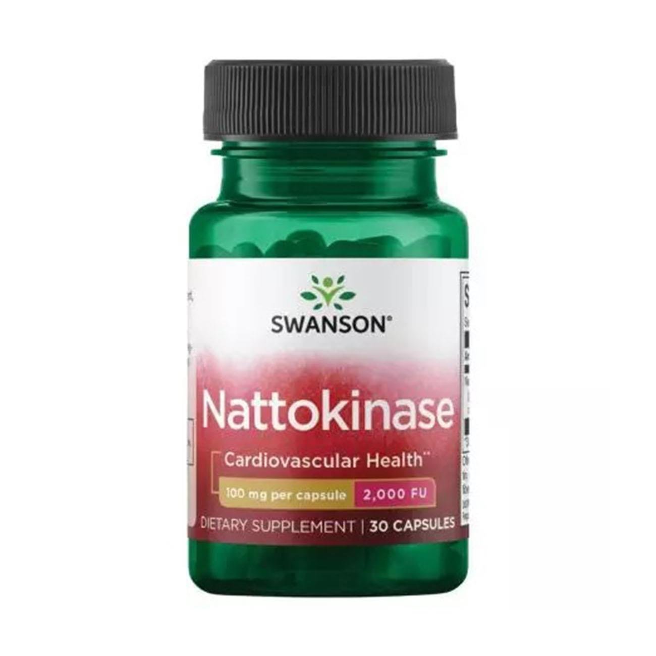 Nattokinase 100mg 30 caps - Swanson - Supplement - Eco Natural Products