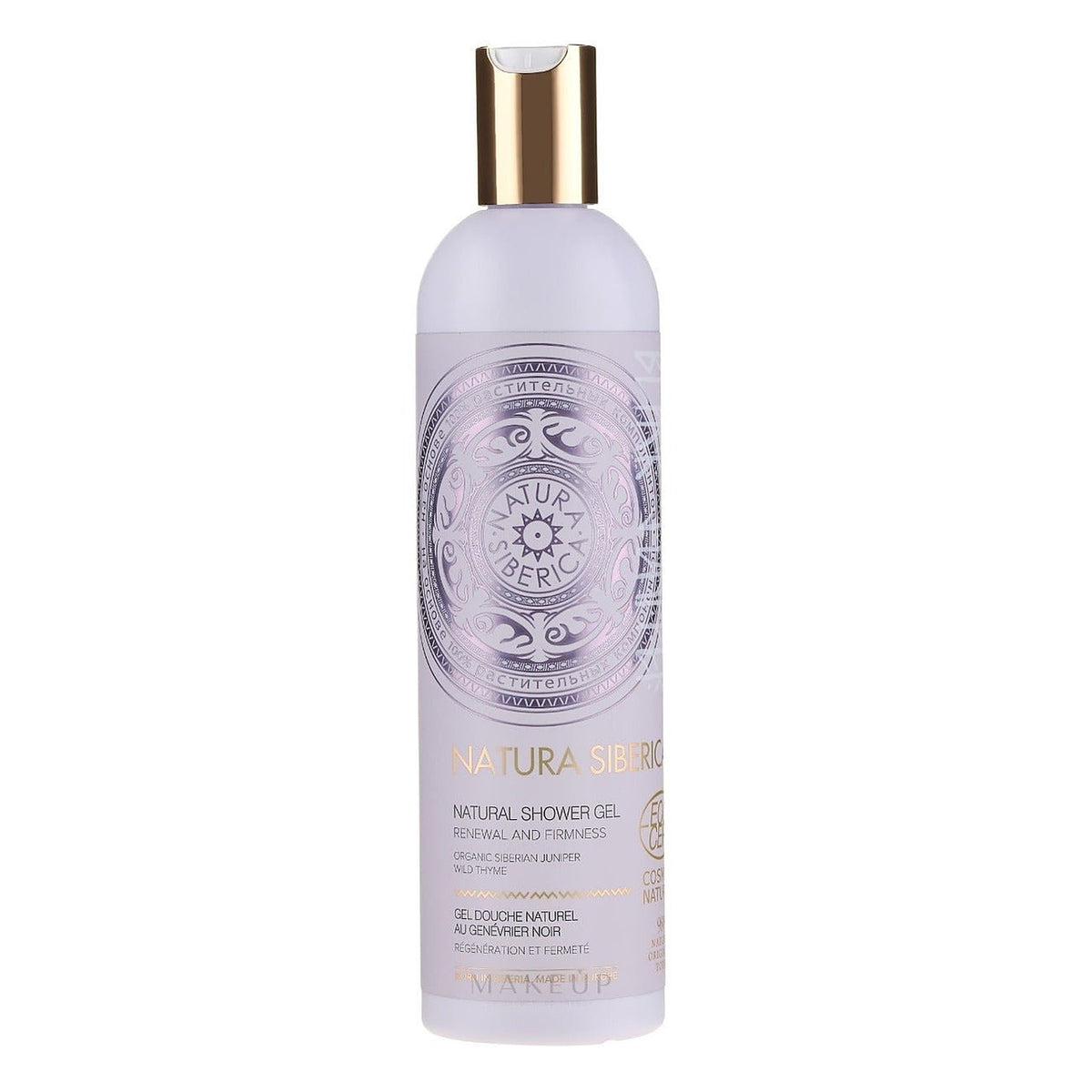 Natura Siberica Black Juniper Renewal & Firmness Shower Gel 400ml, front