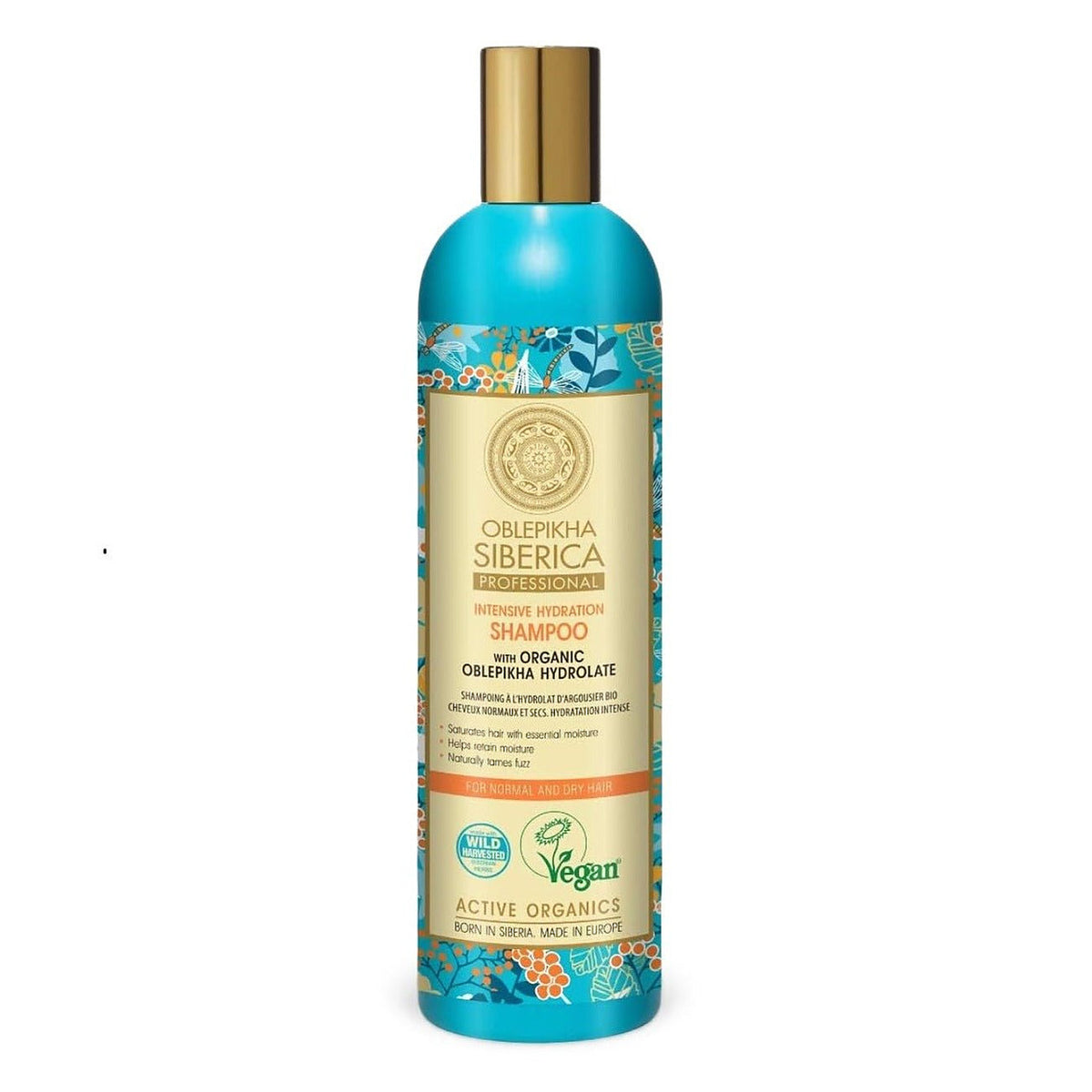 Natura Siberica Professional Oblepikha Shampoo for Normal & Dry Hair 400ml, front