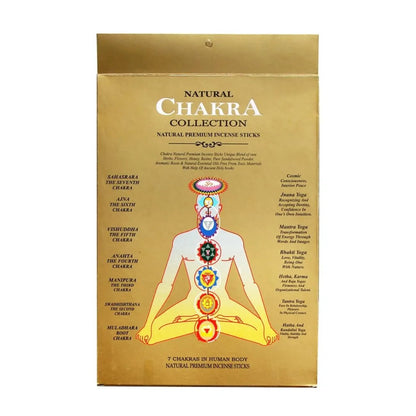 Natural 7 Chakra Incense Sticks Collection - Ayurvedic - Incense Stick - Ayurvedic