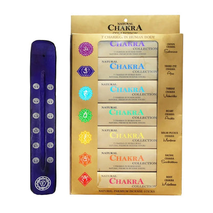 Natural 7 Chakra Incense Sticks Collection - Ayurvedic - Incense Stick - Ayurvedic