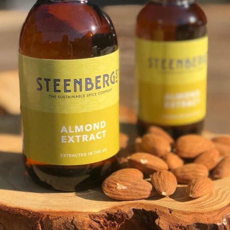 Natural Almond Extract 100ml - Steenbergs - Almond Extract - Eco Natural Products