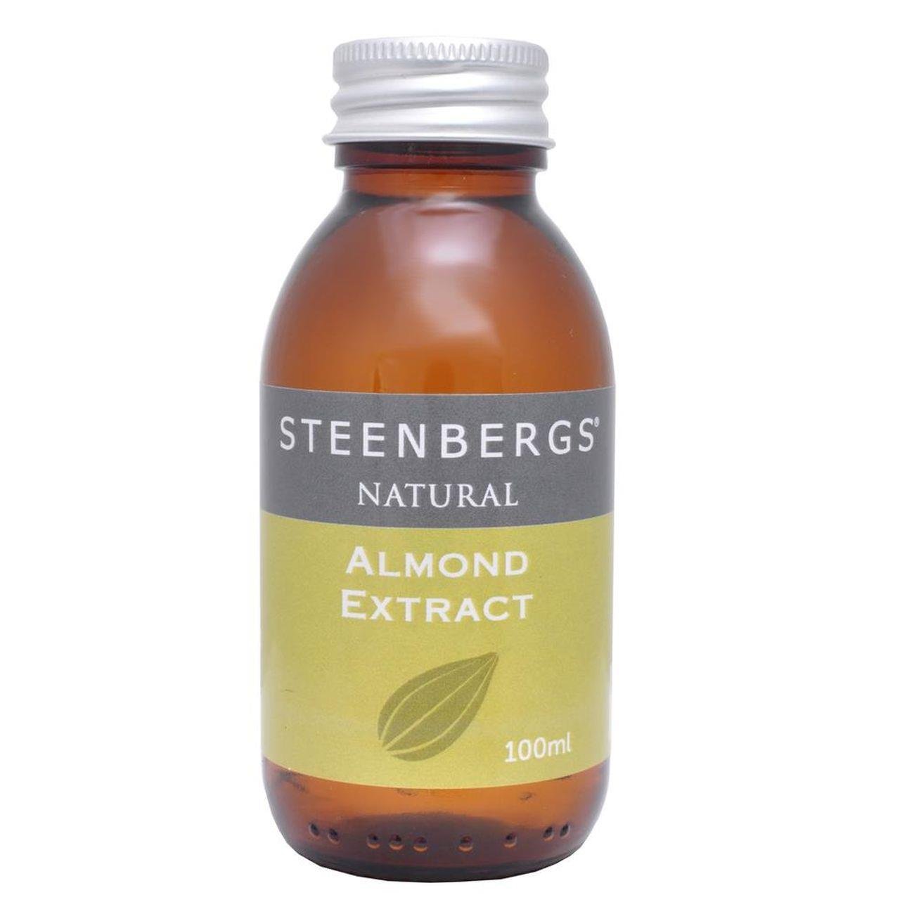 Natural Almond Extract 100ml - Eco Natural Products - Steenbergs - Almond Extract