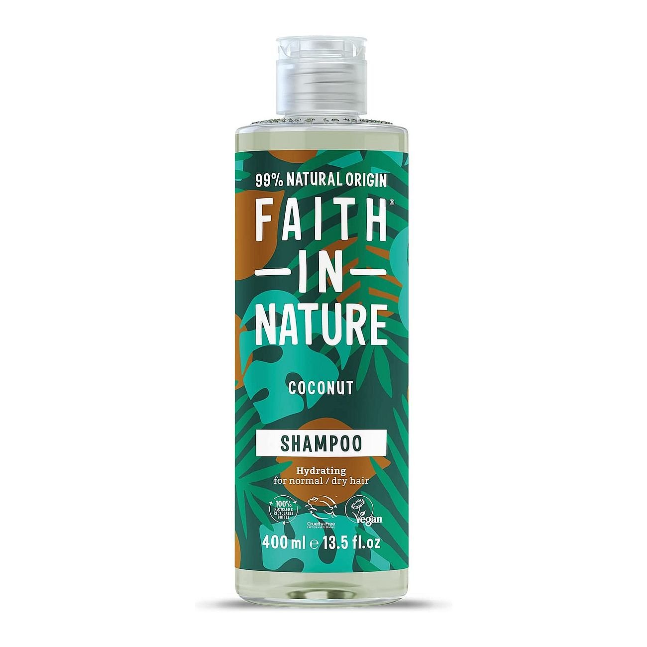 Natural Coconut Shampoo 400ml - Faith in Nature - Shampoo - Eco Natural Products
