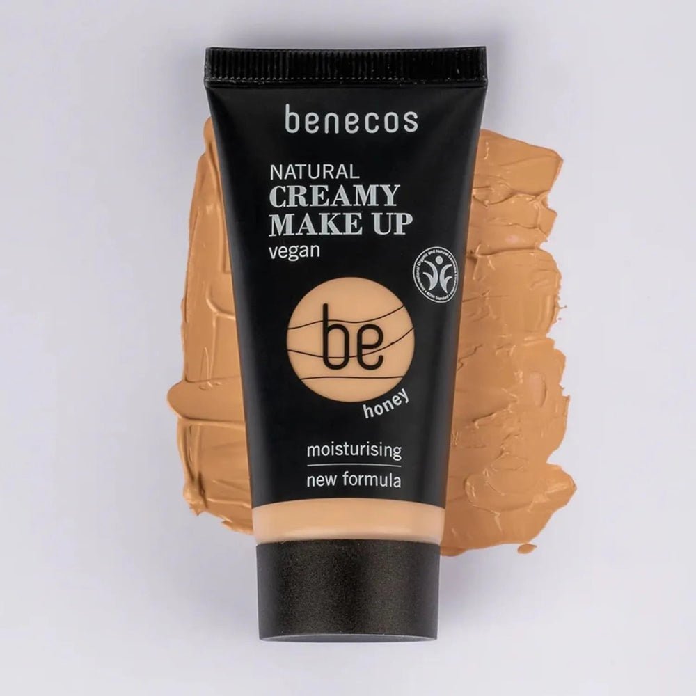 Natural Creamy Make - Up Honey 30ml - Benecos - Foundations & Concealers - Benecos