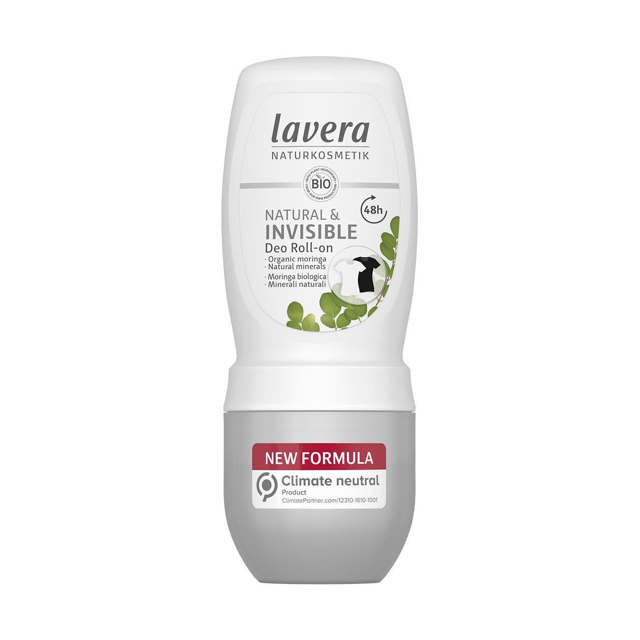 Natural & Invisible Deo Roll On 50ml - Lavera - Deodorants - Eco Natural Products