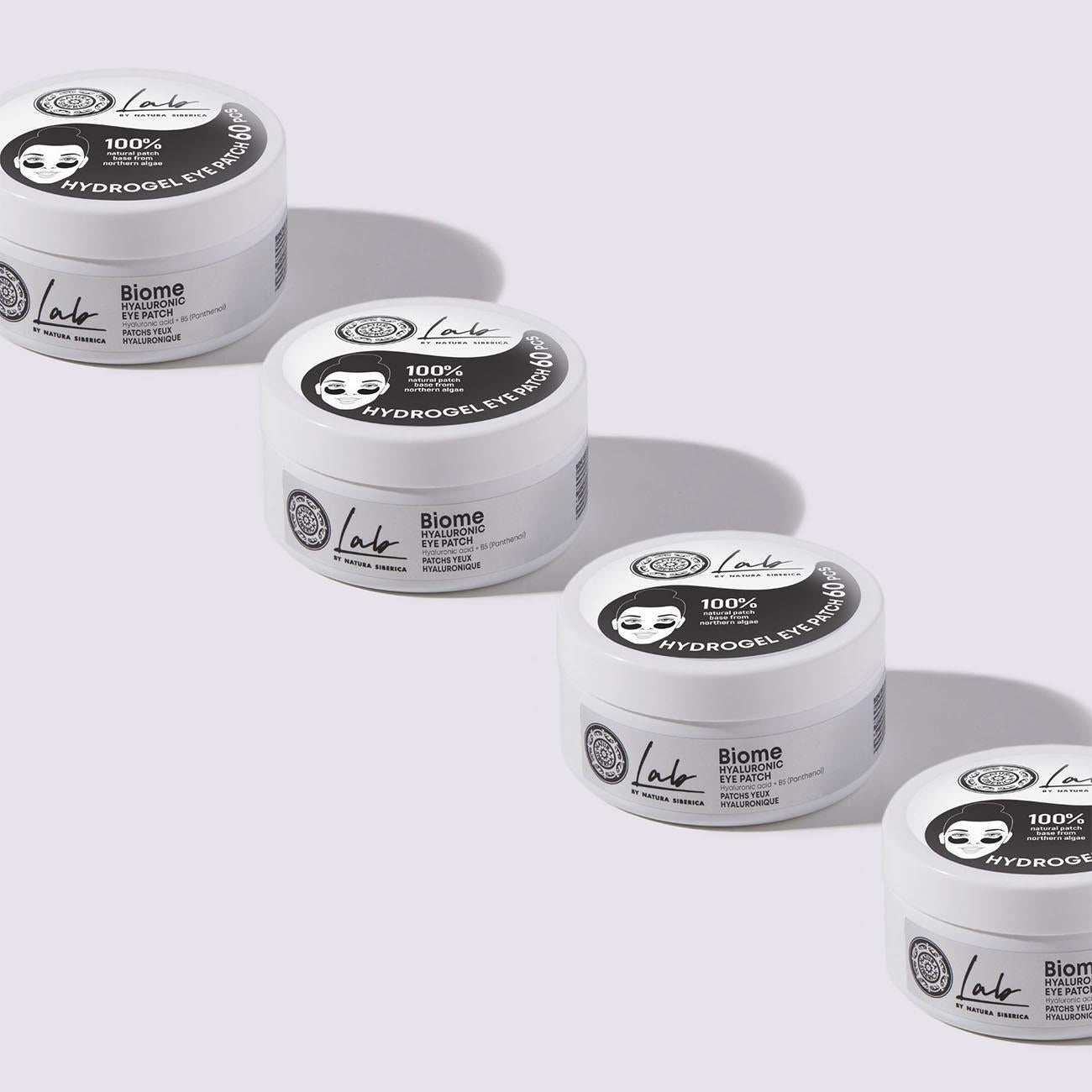 Natural Lab Biome Hyaluronic Eye Patch 60pcs - Natura Siberica - Natura Siberica