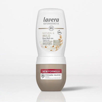 Natural & Mild Deo Roll On 50ml - Lavera - Deodorants - Eco Natural Products