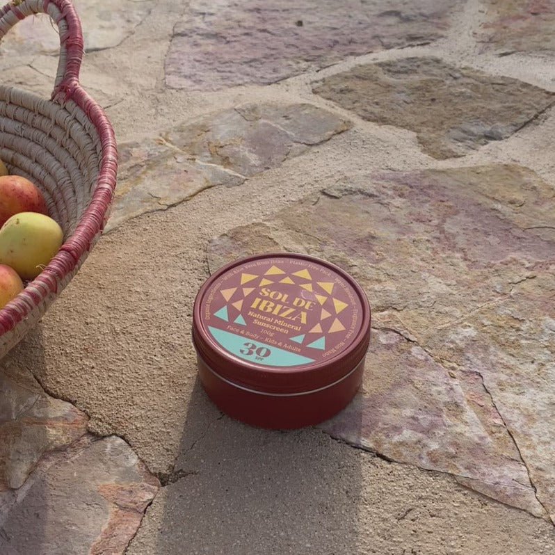 Natural Mineral Face & Body Sunscreen SPF30 - Sol De Ibiza - Sunscreen - Eco Natural Products