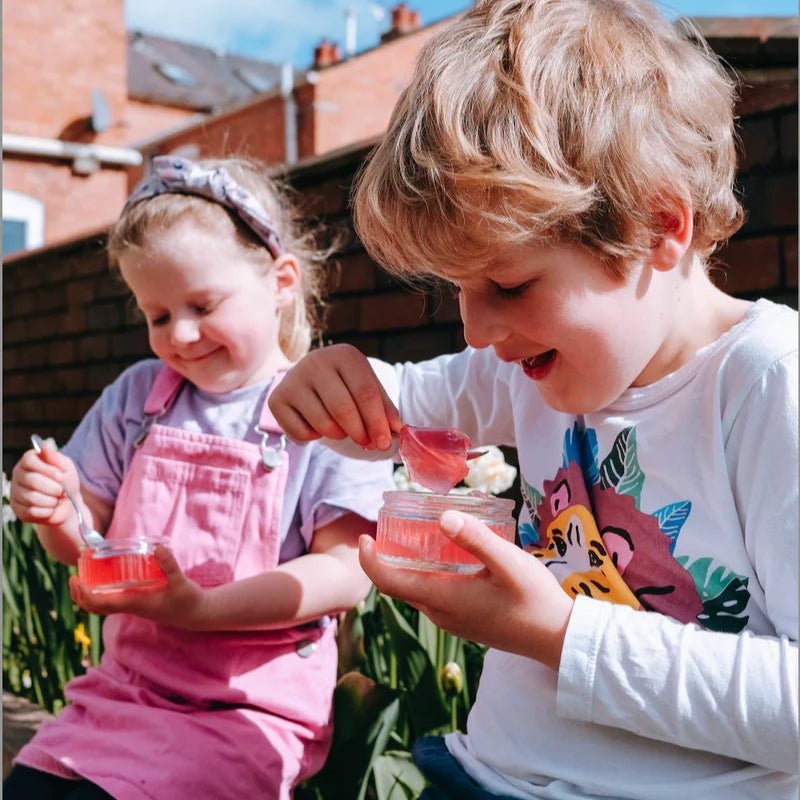 Natural Raspberry Real Fruit Flavoured Jelly Crystals 85g - Just Wholefoods - Jams & Jellies - Just Wholefoods
