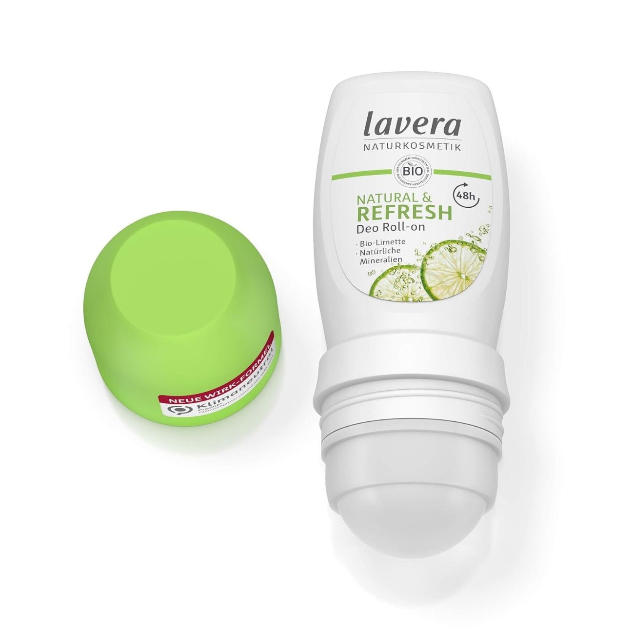 Natural & Refresh Deo Roll On 50ml BBE 07.2025 - Lavera - Deodorants - Lavera