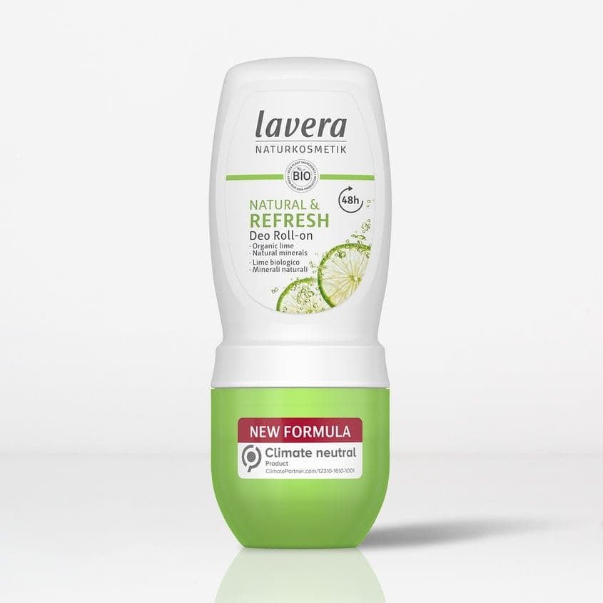 Natural & Refresh Deo Roll On 50ml BBE 07.2025 - Lavera - Deodorants - Lavera