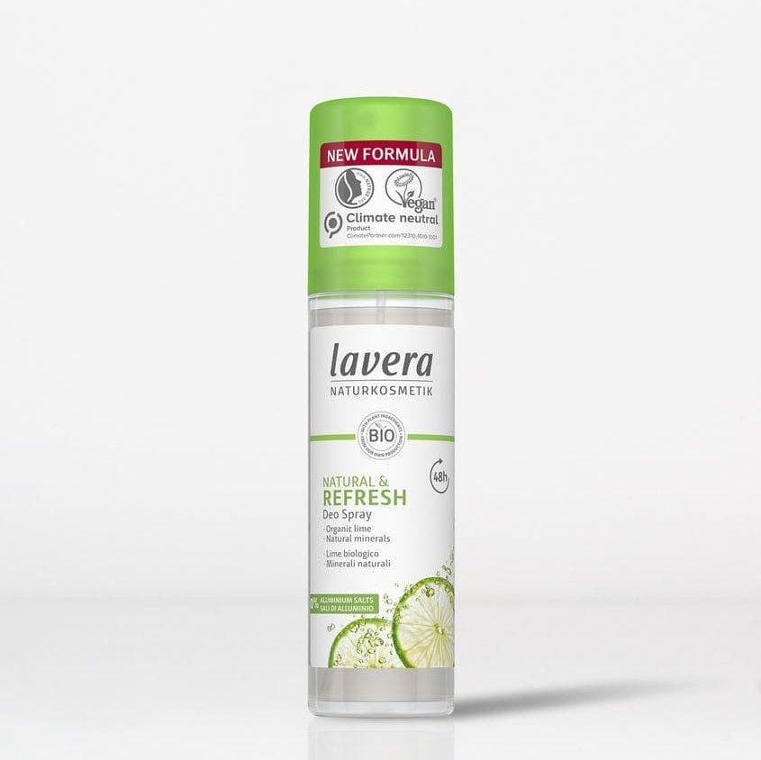 Natural & Refresh Deo Spray 75ml - Eco Natural Products - Lavera - Deodorants