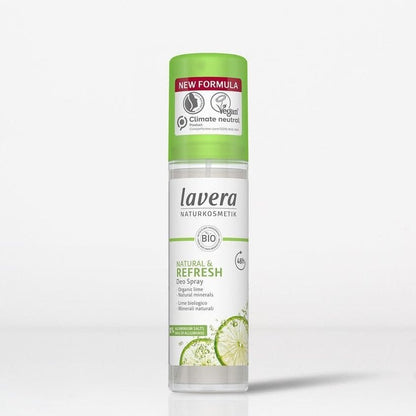 Natural & Refresh Deo Spray 75ml - Lavera - Deodorants - Eco Natural Products