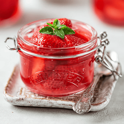 Natural Strawberry Real Fruit Flavoured Jelly Crystals 85g - Just Wholefoods - Jelly - Eco Natural Products