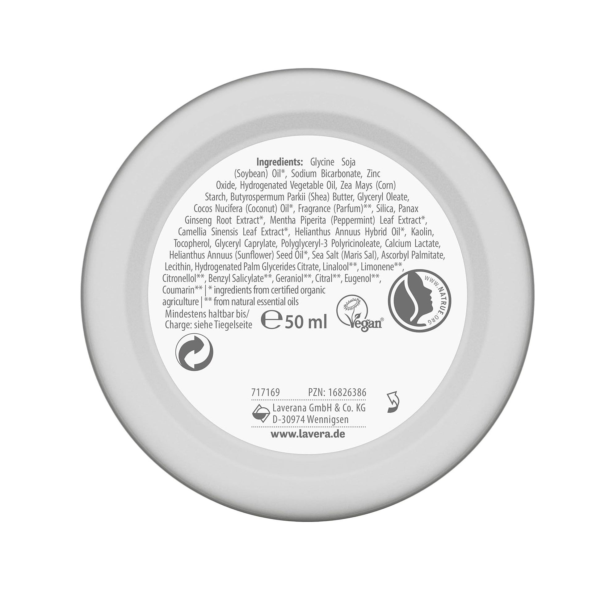 Natural & Strong Cream Deodorant 50ml - Lavera - Deodorants - Eco Natural Products