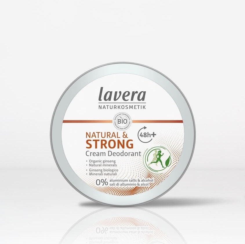 Natural & Strong Cream Deodorant 50ml - Lavera - Deodorants - Eco Natural Products